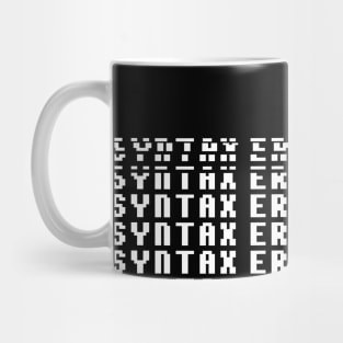 syntax error Mug